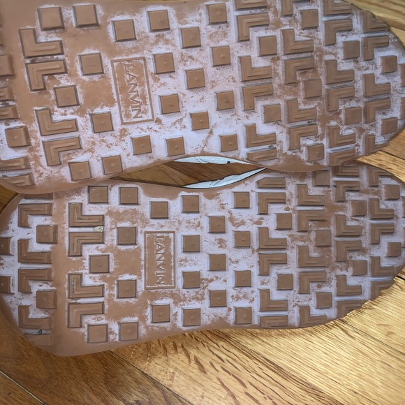 Mens Lanvin "Bumpr" Suede JL Runner Sneakers Size 12/ 46 - Picture 5 of 7